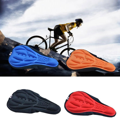 Housse de selle de vélo avec coussin en gel 3D