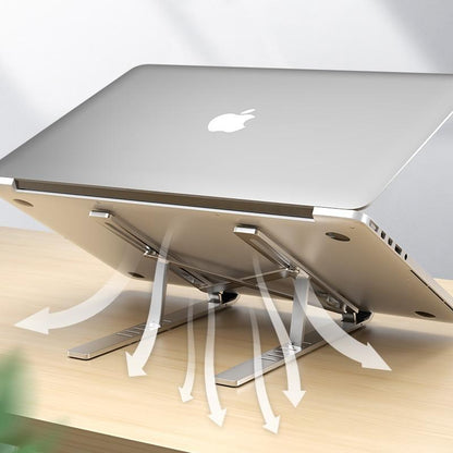 Support réglable en aluminium pour ordinateur portable de style X 