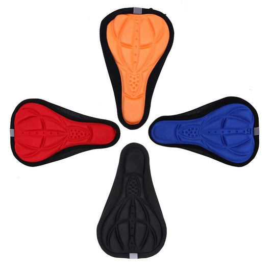 Housse de selle de vélo avec coussin en gel 3D