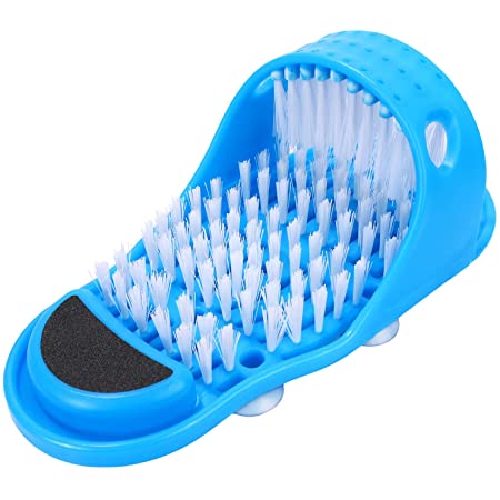 Chaussons de bain massants pour pieds en plastique