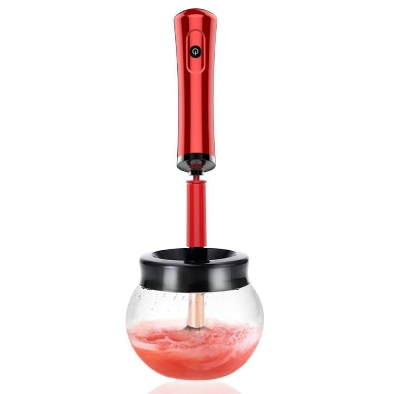 Nettoyeur de pinceaux de maquillage électrique multifonctionnel 