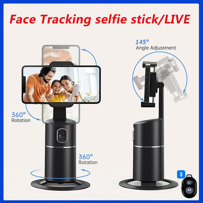 Gimbal de téléphone rotatif avec suivi du visage 