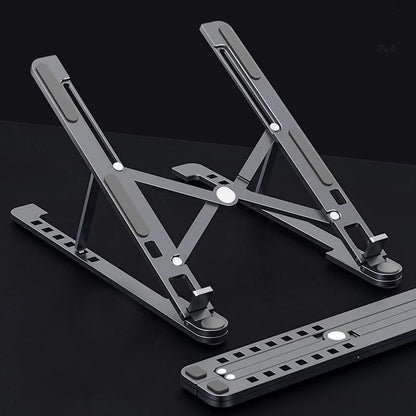 Support réglable en aluminium pour ordinateur portable de style X 