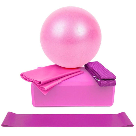 Ensemble de 5 blocs de balles pour équipement de yoga