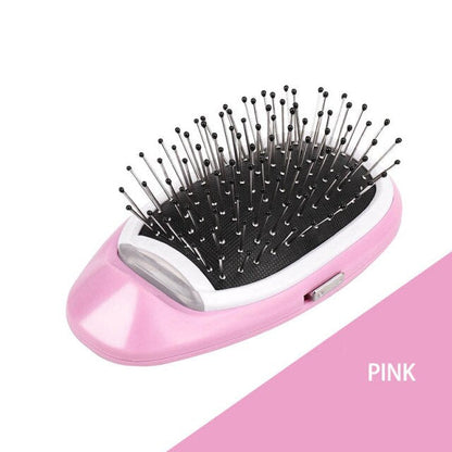 Brosse à cheveux électrique ionique portable