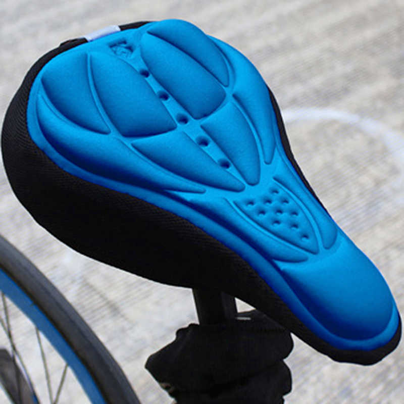 Housse de selle de vélo avec coussin en gel 3D