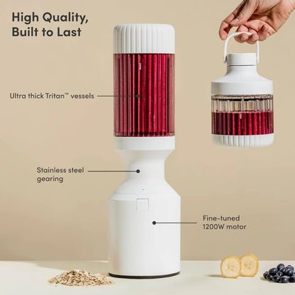 Mélangeur de comptoir Mega 1200 Plus Premium Smoothies, Shakes, Sauces, Dips, Soupes |   Mélange de glace et de fruits surgelés
