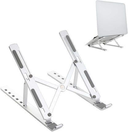 Support réglable en aluminium pour ordinateur portable de style X 