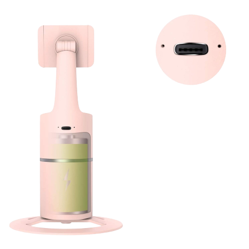 Gimbal de téléphone rotatif avec suivi du visage 