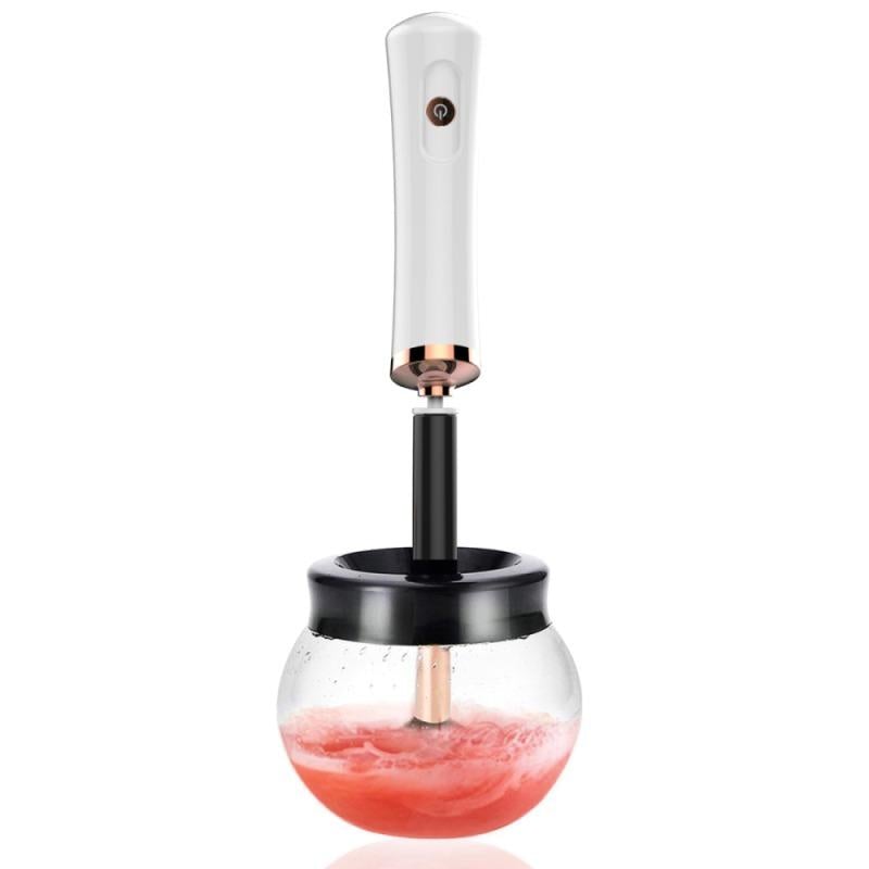 Nettoyeur de pinceaux de maquillage électrique multifonctionnel 