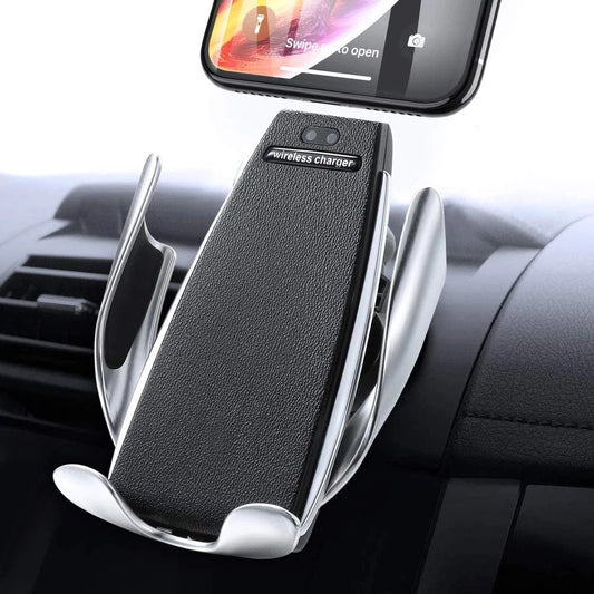 Chargeur de voiture sans fil à serrage automatique