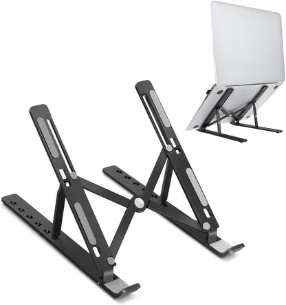 Support réglable en aluminium pour ordinateur portable de style X 